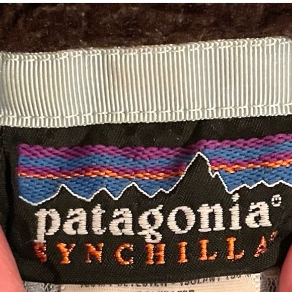 Vintage Patagonia Retro-X Deep Pile Fleece Jacket Brown Women’s S 1997 - Picture 6 of 8